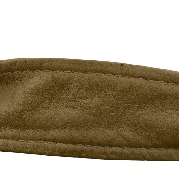 Auth COACH Kristin Signature Satin Hobo 14904 Beige Jacquard Leather - Handbag - Picture 6 of 9